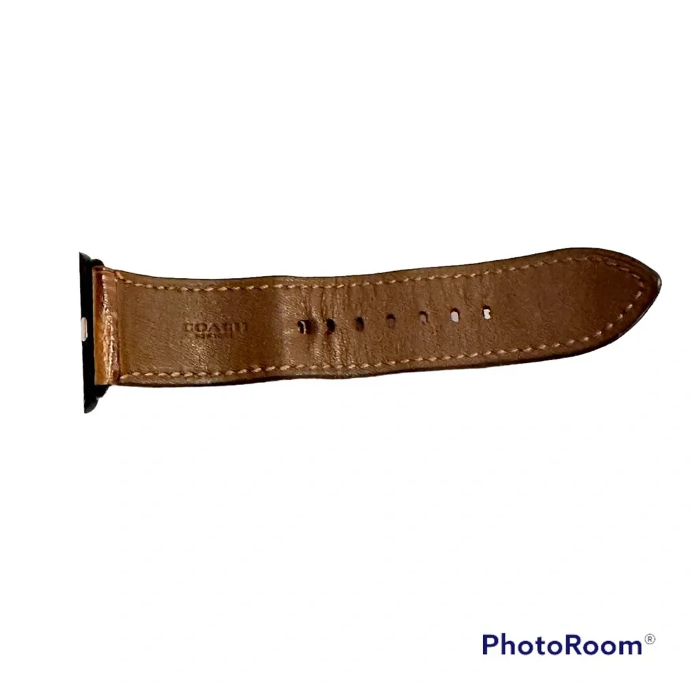 Coach Apple Watch 42 mm Brown Leather - Picture 11 of 14